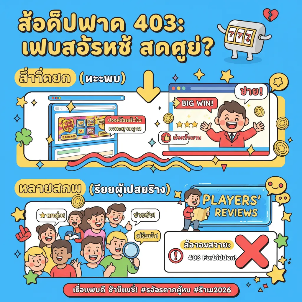 เว็บสล็อตแท้ แตกง่าย - ข้อผิดพลาด 403