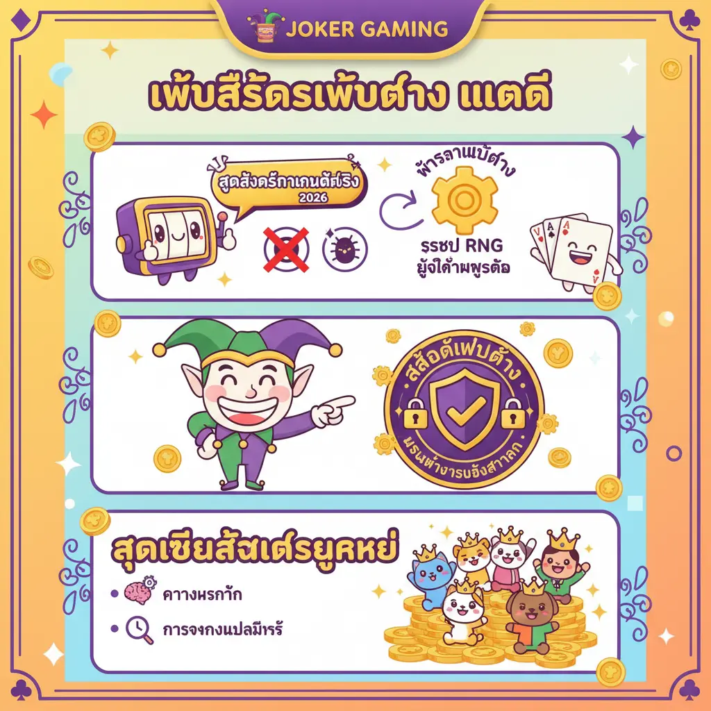 เว็บสล็อตเว็บตรง แตกดี - Joker Gaming