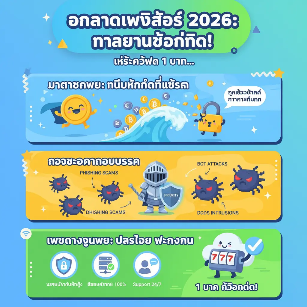 เว็บตรง สล็อต ฝากถอน ไม่มี ขั้นต่ำ 1 บาท ก็ ถอนได้ - การโจมตีออนไลน์