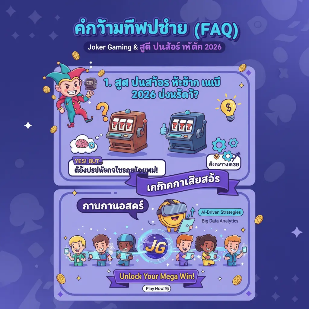 สูตร ปั่นสล็อต ให้แตก - Joker Gaming