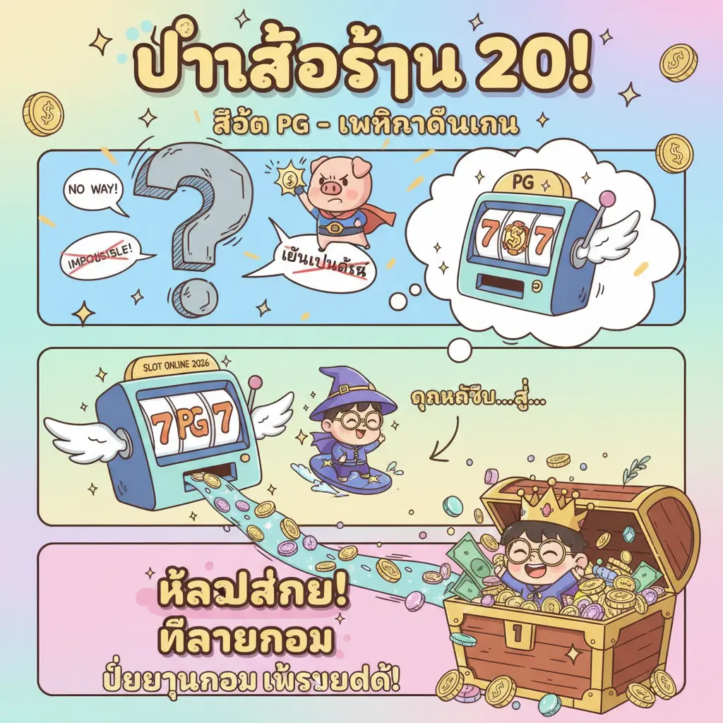 วิธี ปั่นสล็อตทุน 20 - สล็อตPG