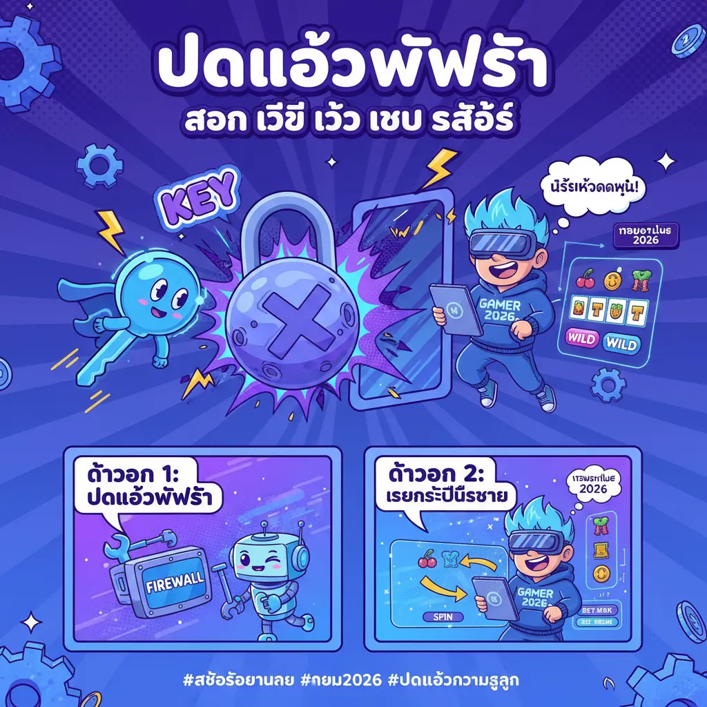 สอน วิธี เข้า เว็บ สล็อต - การปลดล็อกเว็บไซต์